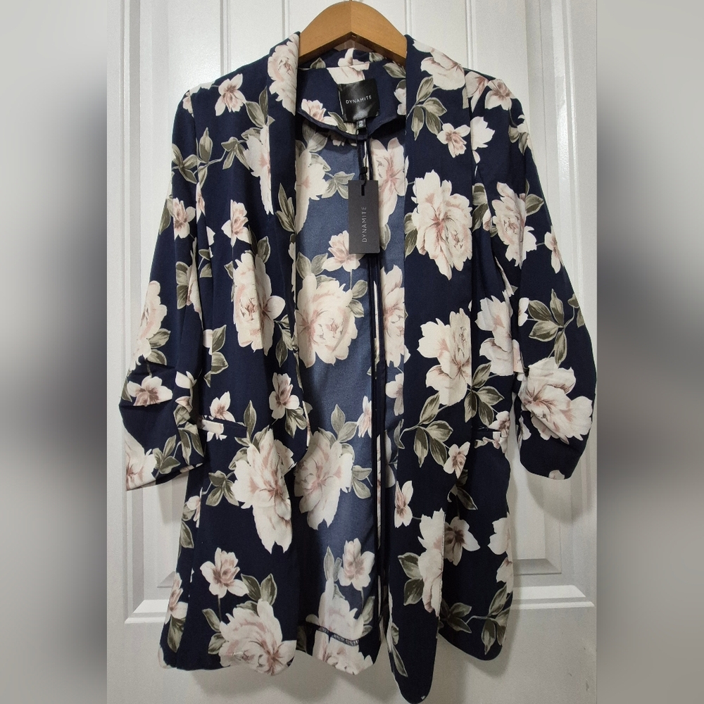 Womens Floral Dynamite Blazer Size  Small New With Tags